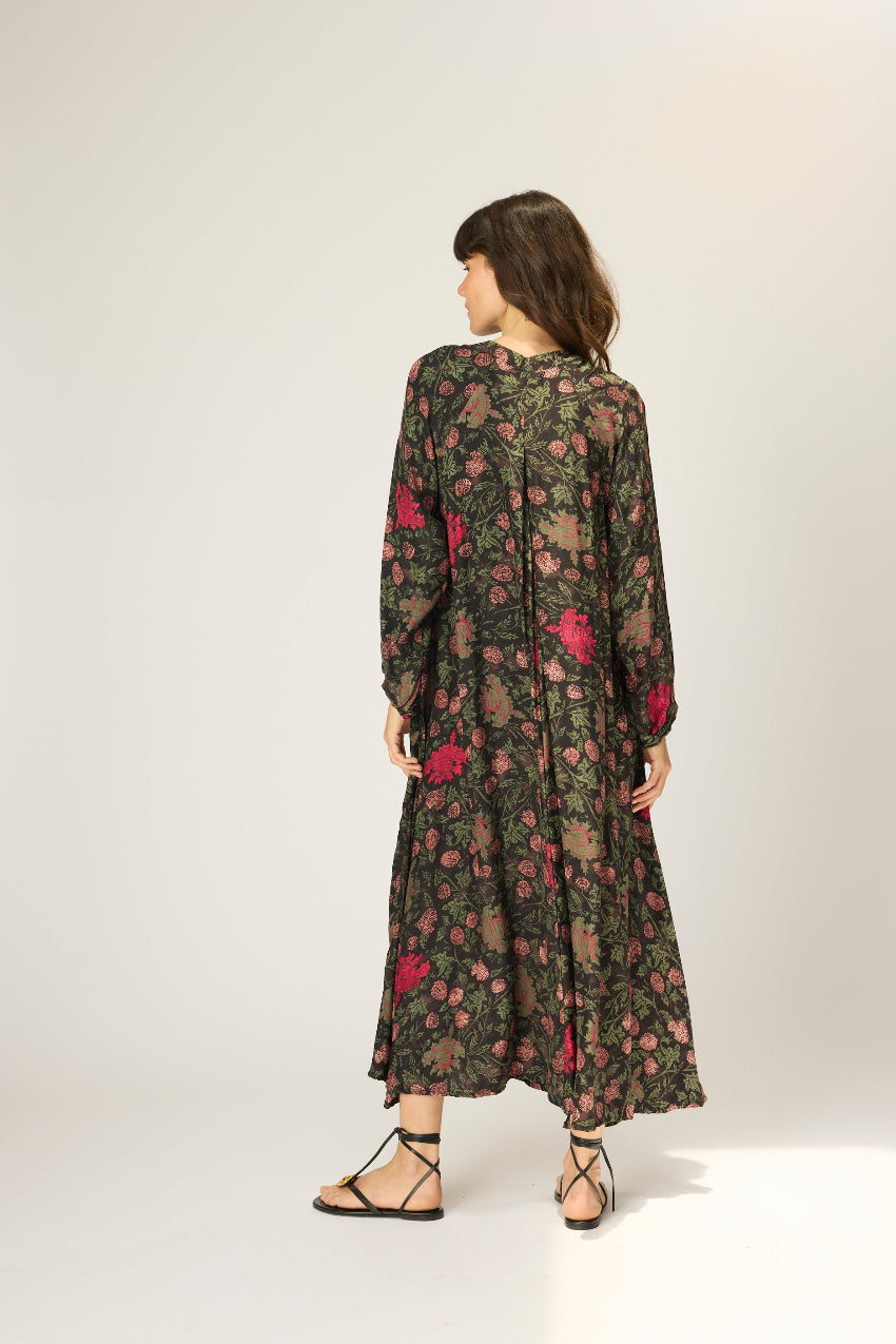 natalie martin fiori maxi, lehua black