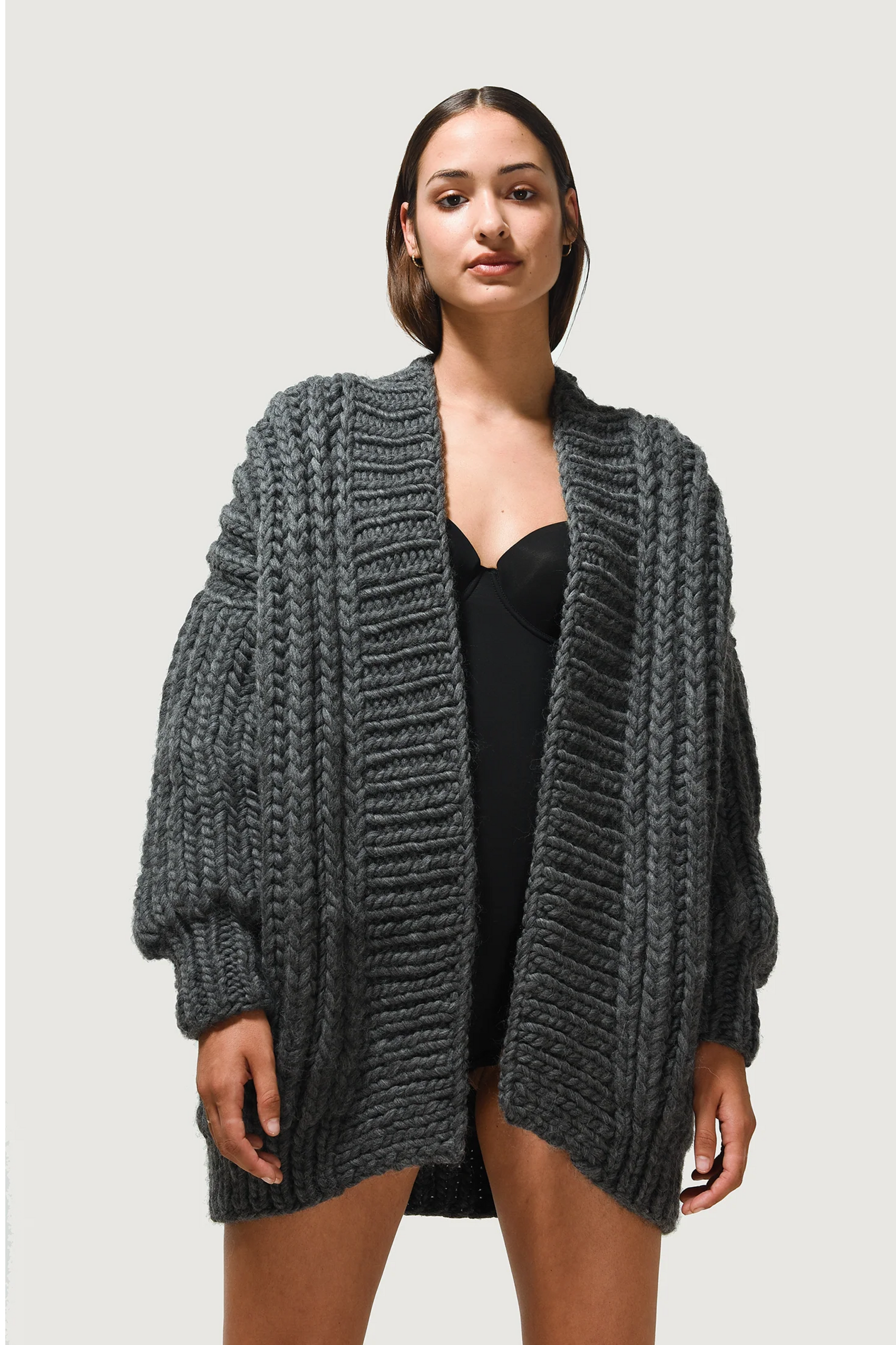 fisherman cardigan