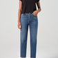 Agolde 90s pinch waist crop, solace 