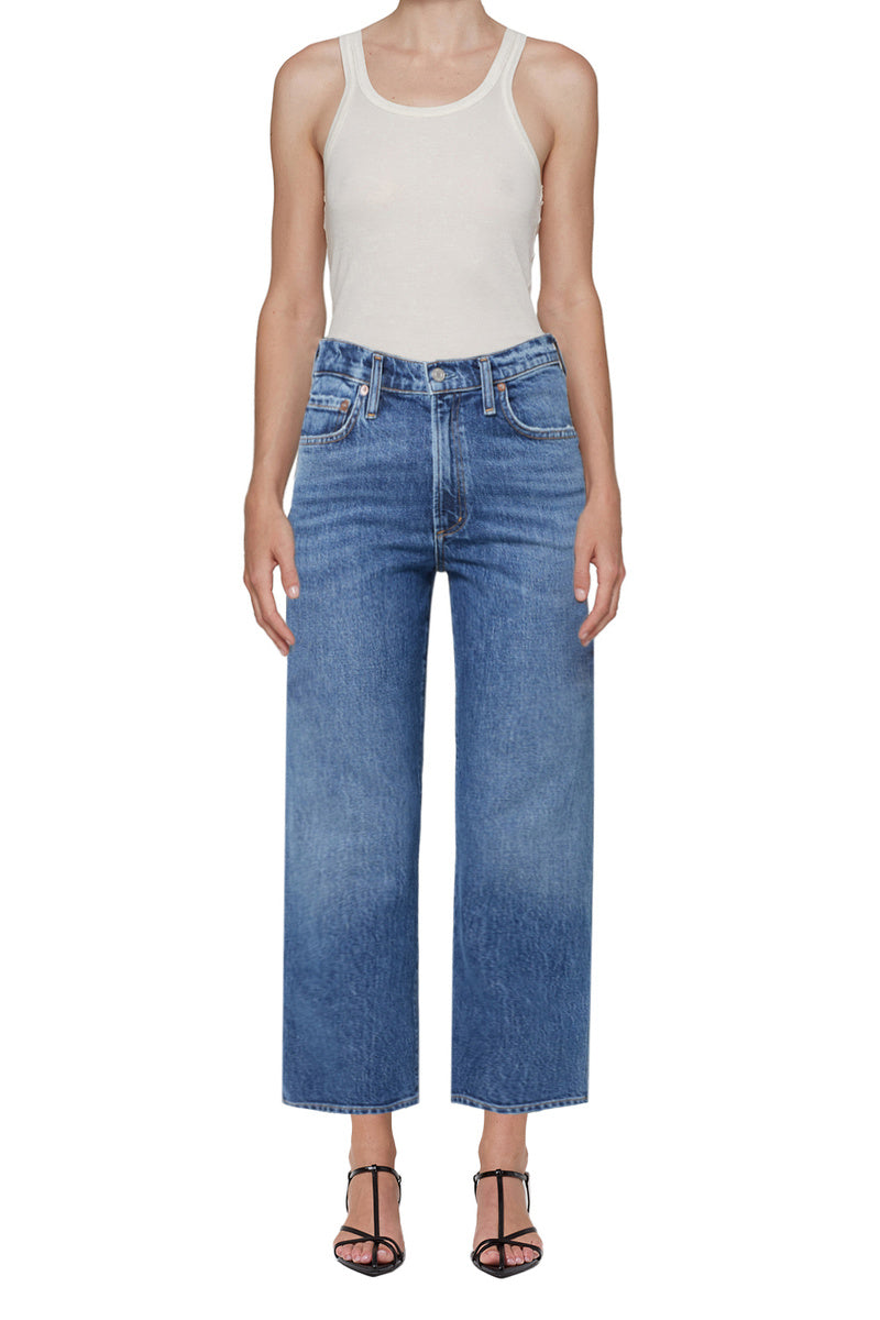 Agolde Ren high rise wide leg, fix 