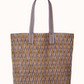The Épice Paris Kanpur 2550 Large Tote Bag is a stylish and functional accessory designed for everyday use and beach outings. Crafted with attention to detail, it combines vibrant designs with practical features.  
Double-layer mesh construction featuring a check pattern in vibrant summer colours. The bag is digitally printed, ensuring sharp and lasting visuals. It includes contrasting woven handles tailored to each colourway, adding a touch of elegance. 