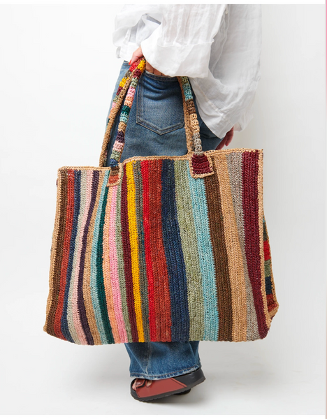 weekender bag - striped (5 colours) – pieces assembled