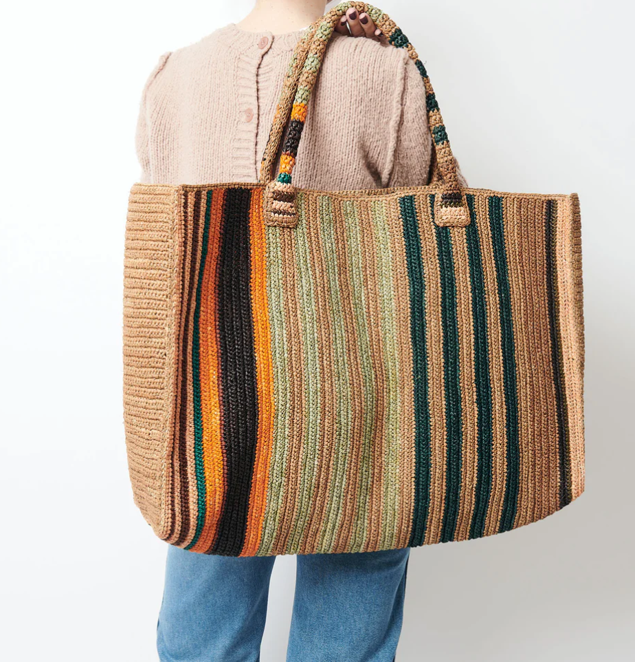 Gabriele Franzten weekender bag, safari mix 