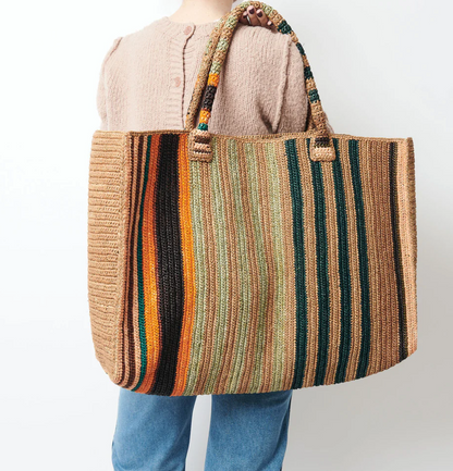 Gabriele Franzten weekender bag, safari mix 