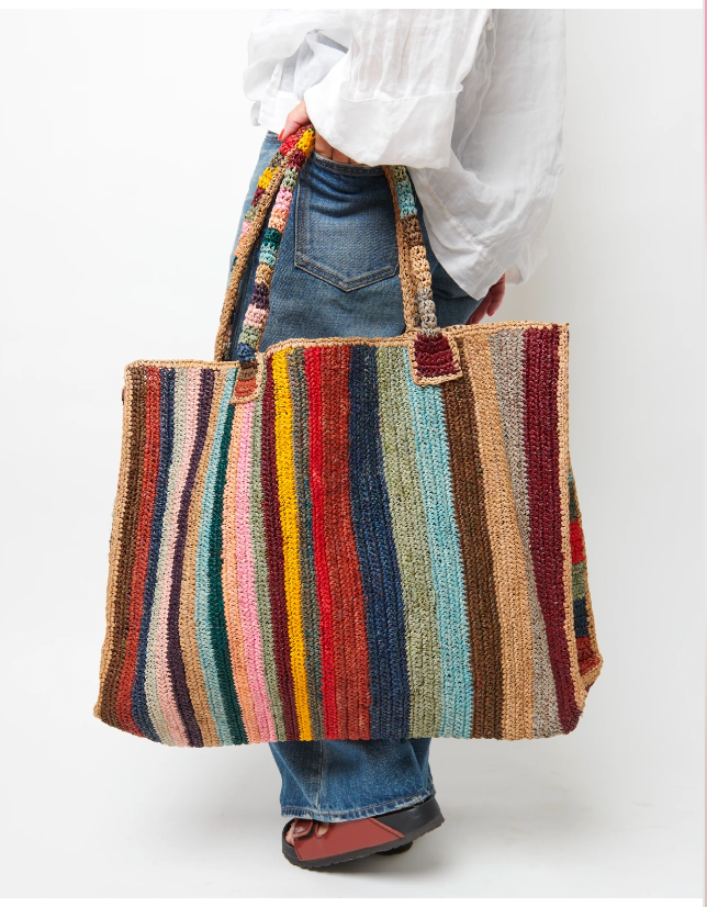 weekender bag - striped (3 colours)