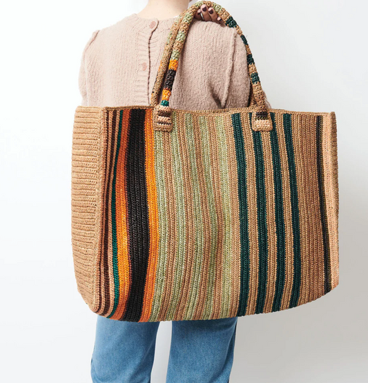 weekender bag - striped (3 colours)