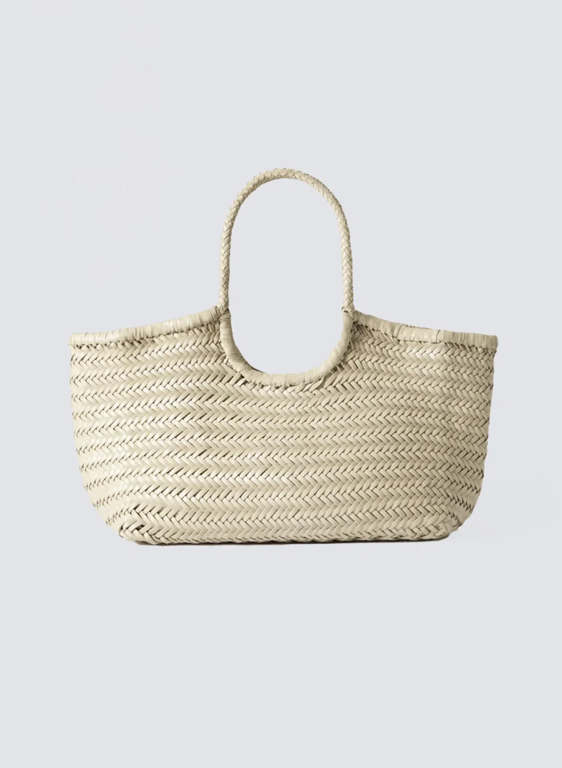 Big Nantucket ウーヴンレザーバスケットバッグ Ф nantucket basket big – pieces assembled