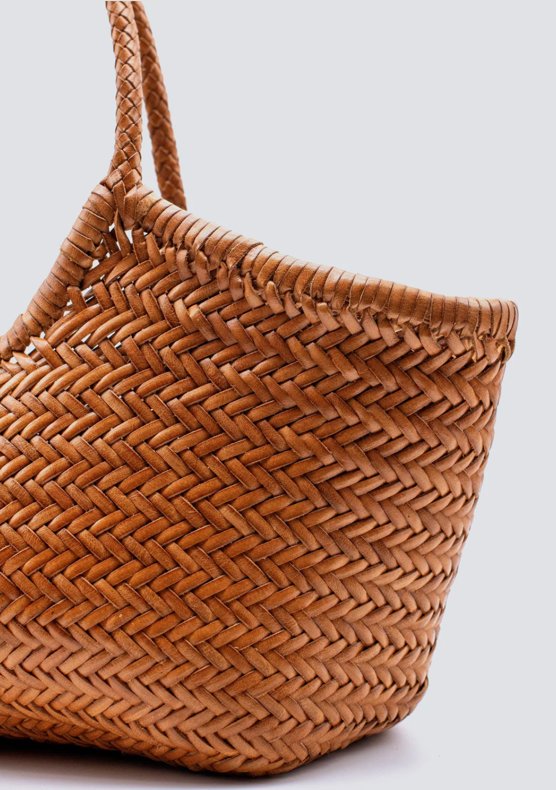 Big Nantucket ウーヴンレザーバスケットバッグ Ф nantucket basket big – pieces assembled