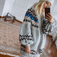 jacquard cardigan