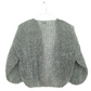 mohair ribbed bomber cardigan - mudd