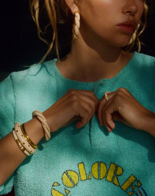 diana ivory bangles