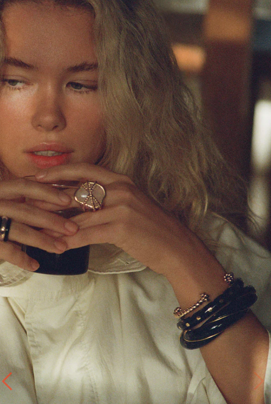 diana black bangle