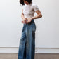 denim deep rise baggy cut - light vintage