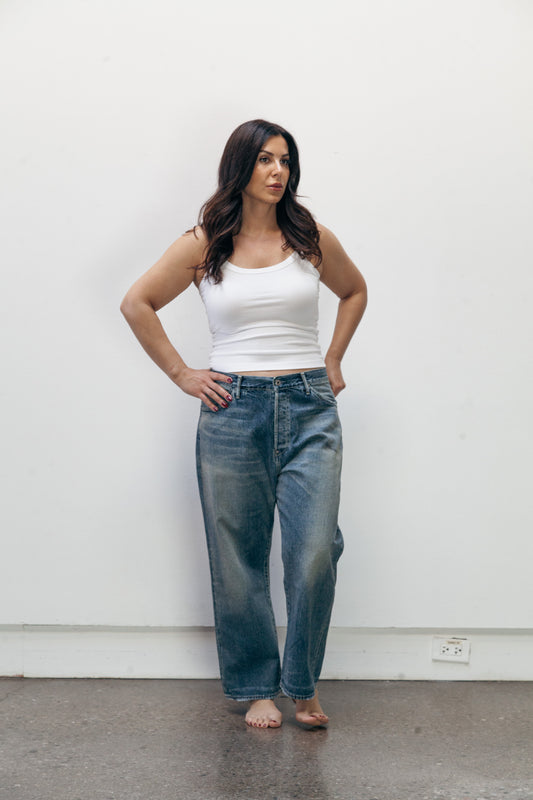 baggy cut - vintage medium