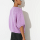 maiami is renown for its hand-knitted luxury knitwear, blending traditional craftsmanship with modern design. This bomber cardigan is made from cotton and alpaca. It is a nice weight from spring, into summer. 