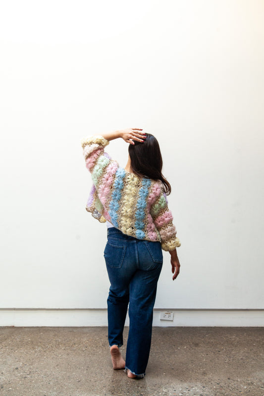 marigold ombre cardigan