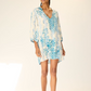 The Maria Dress is a sophisticated mini dress designed with a deep V neckline and an effortlessly flattering silhouette. Its elevated simplicity makes it perfect for pairing with sandals for a relaxed look or styling as a tunic over pants for a more layered ensemble.