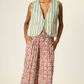 printed cropped pants by natalie martin 