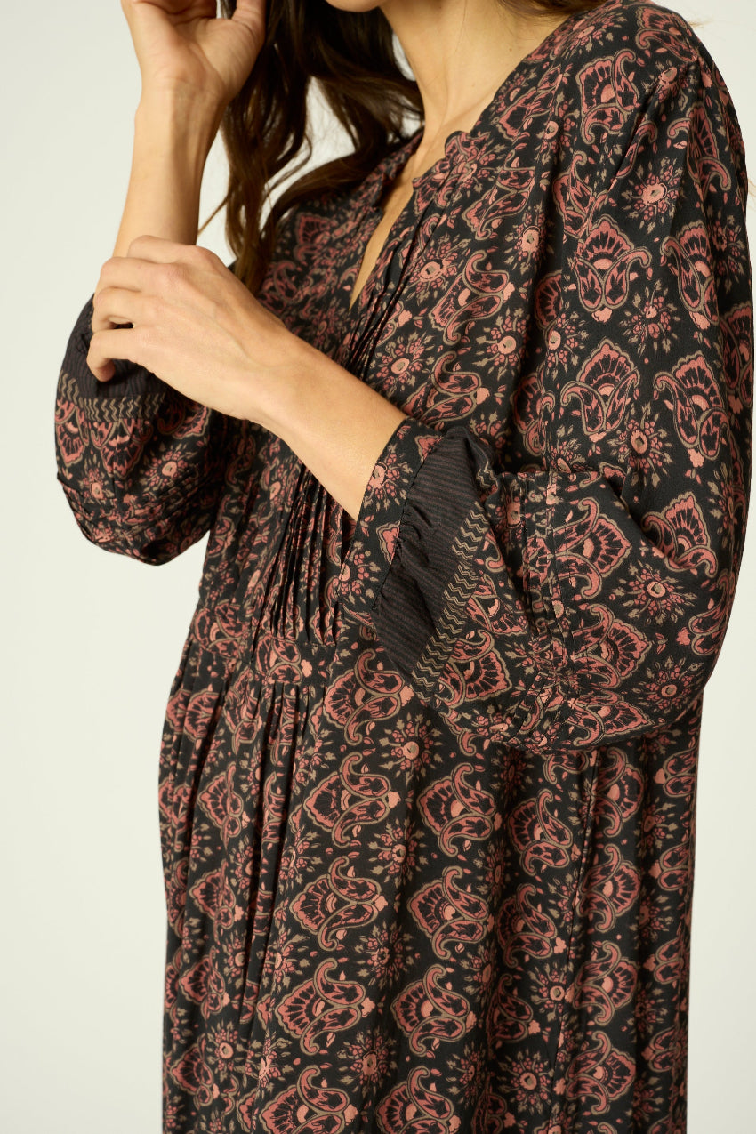 natalie martin sammi maxi, fleur de lis black 