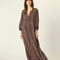 natalie martin sammi maxi, fleur de lis black 