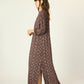 natalie martin sammi maxi, fleur de lis black 