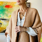 the billy cardigan is handwoven by artisans in peru, from 100% luxurious yarns made specifically for wehve. 
short fringe and whipstitch detailling.
Designed for a loose fit.
the billy cardigan is your perfect companion piece with its pockets on the front.
one size fits most.
