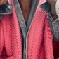 the billy cardigan is your perfect the billy cardigan is handwoven by artisans in peru, from 100% luxurious yarns made specifically for wehve. 
short fringe and whipstitch detailling.
Designed for a loose fit.
composition:
90% merino wool, 10% tencelcompanion piece with its pockets on the front.
one size fits most.